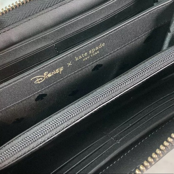 disney x kate spade new york other minnie mouse large continental wallet - Picture 9 of 10